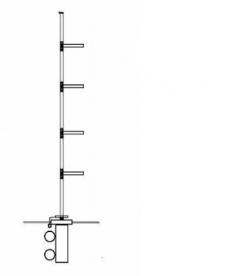 VHF - Antenna 5x5/8 VHF