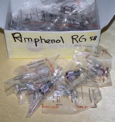 PL Male to RG-58 Amphenol