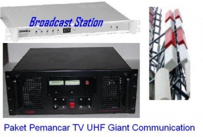 Paket Pemancar TV UHF 500 Watt
